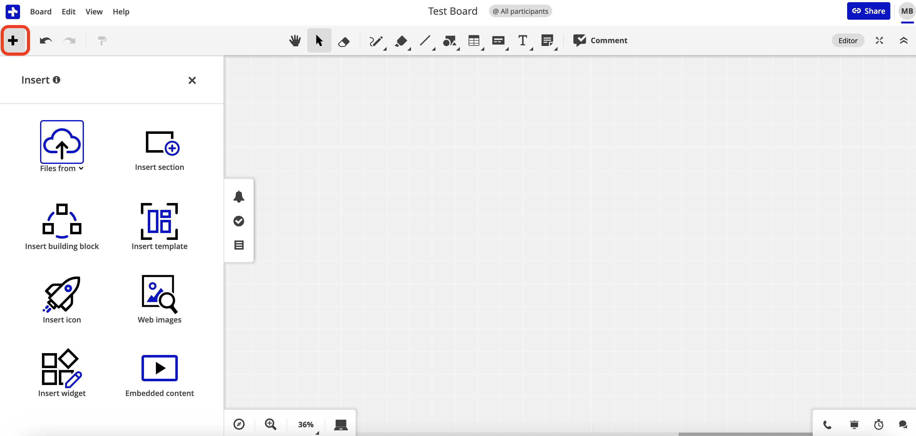 How to Add Content – Conceptboard Help Center