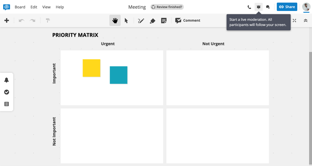 Board Menus and Options – Conceptboard Help Center