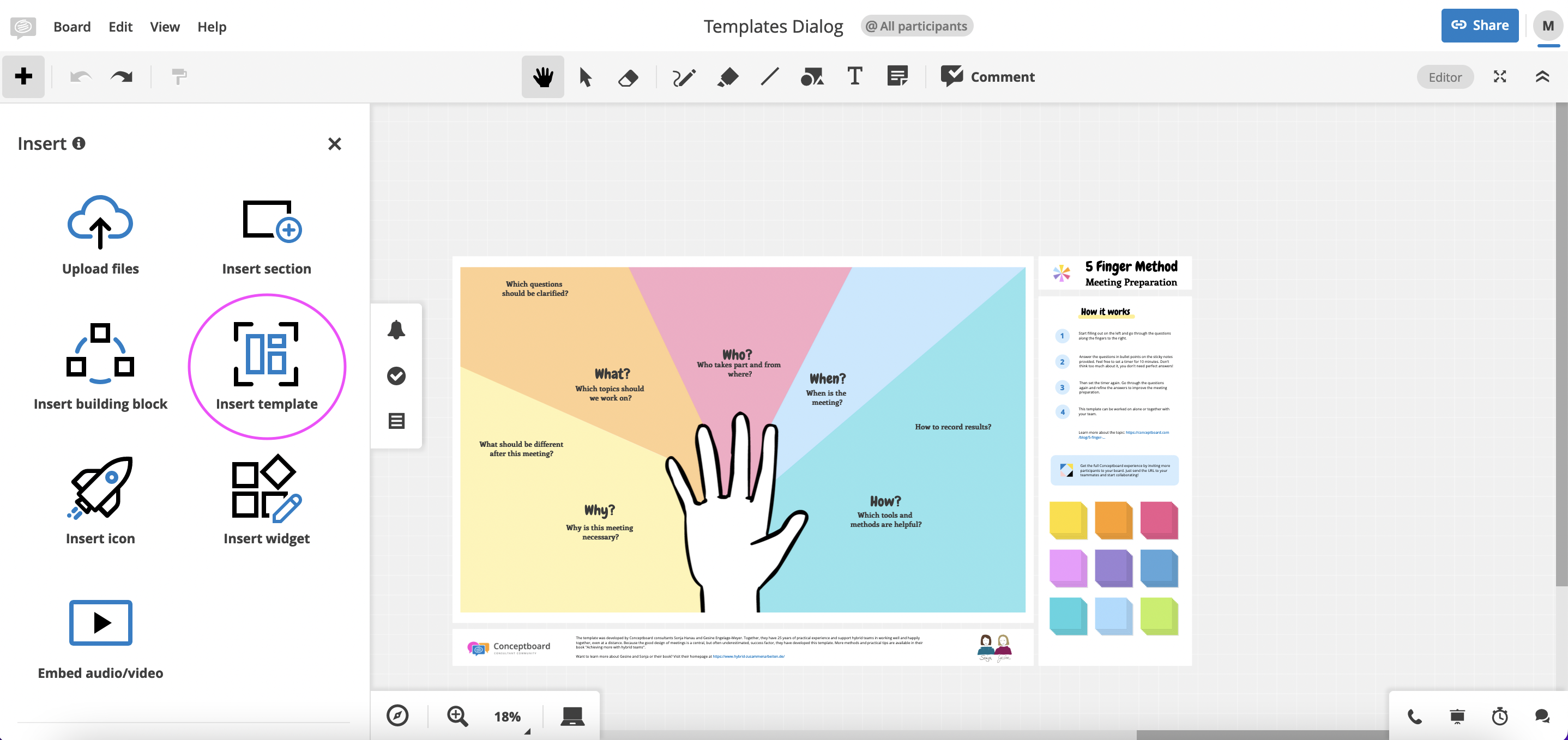 Template Library – Conceptboard Help Center